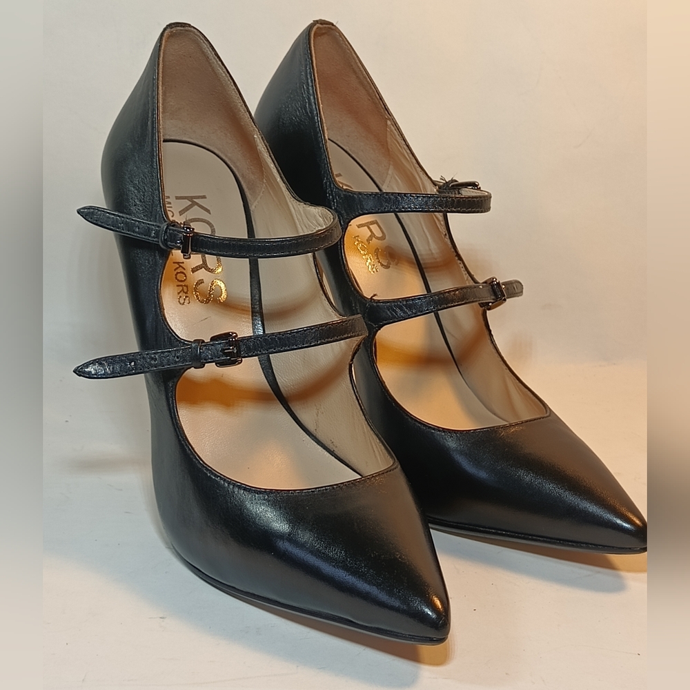 Michael Kors Mary Jane’s Size 9M Classic Black High Heels